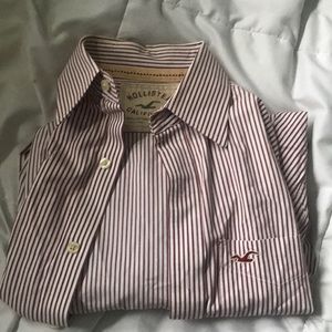 Hollister Button Up Dress Shirt